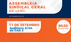 SINDIFES convoca TAE da UFMG para Assembleia que discutirá jornada de trabalho, cortes das FG e capacitação 6