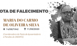 Nota de Falecimento: Maria do Carmo de Oliveira Silva 2