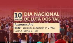 Dia Nacional de Luta dos TAE - 10 de Agosto 2