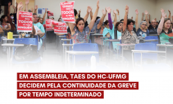 Assembleia dos TAE do HC-UFMG, desta terça, 12, delibera continuidade da Greve por tempo indeterminado 3