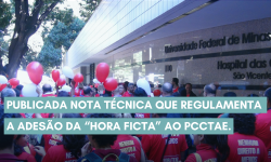 PUBLICADA NOTA TÉCNICA QUE REGULAMENTA A ADESÃO DA “HORA FICTA” AO PCCTAE. 2