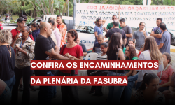 CONFIRA OS ENCAMINHAMENTOS DA PLENÁRIA DA FASUBRA 3