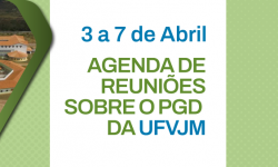 SINDIFES e CIS-UFVJM convidam TAE da UFVJM para discutirem PGD da institução. Confira a agenda de reuniões. 2